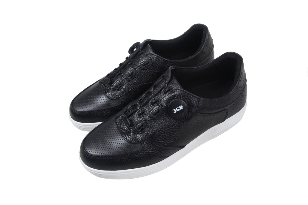 Men's No-Lace Sneaker M709 <BLACK><WHITE><BLK&WHT>