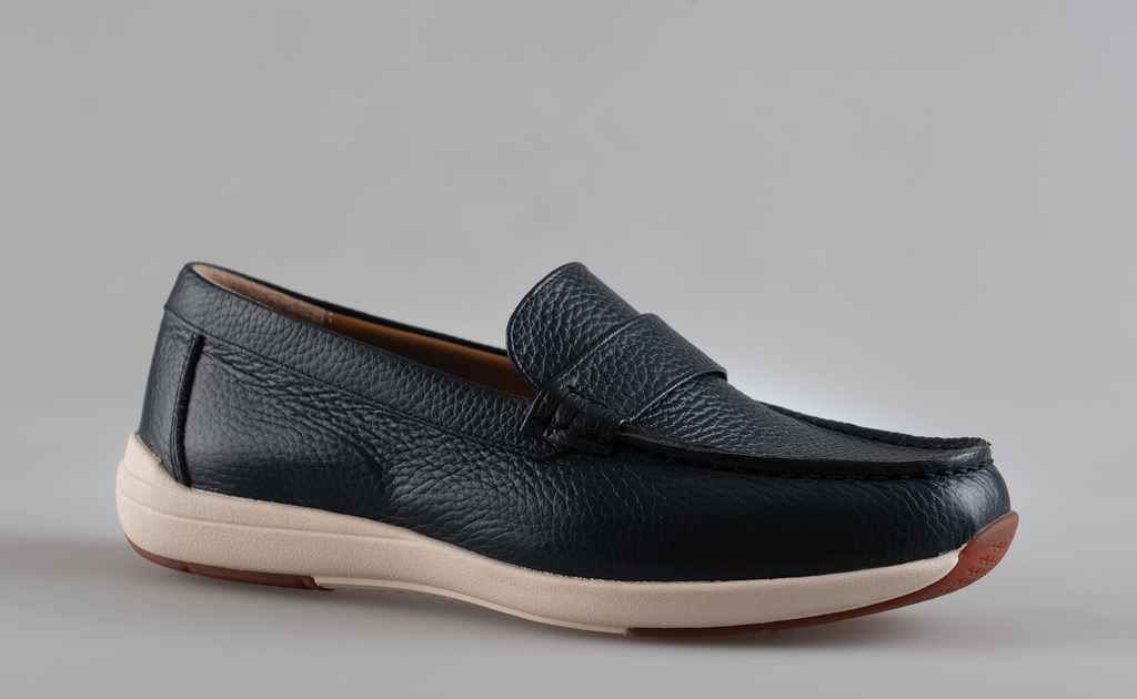 Women's Penny Loafers W302 <NAVY><BROWN><BLACK>