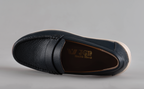 Women's Penny Loafers W302 <NAVY><BROWN><BLACK>