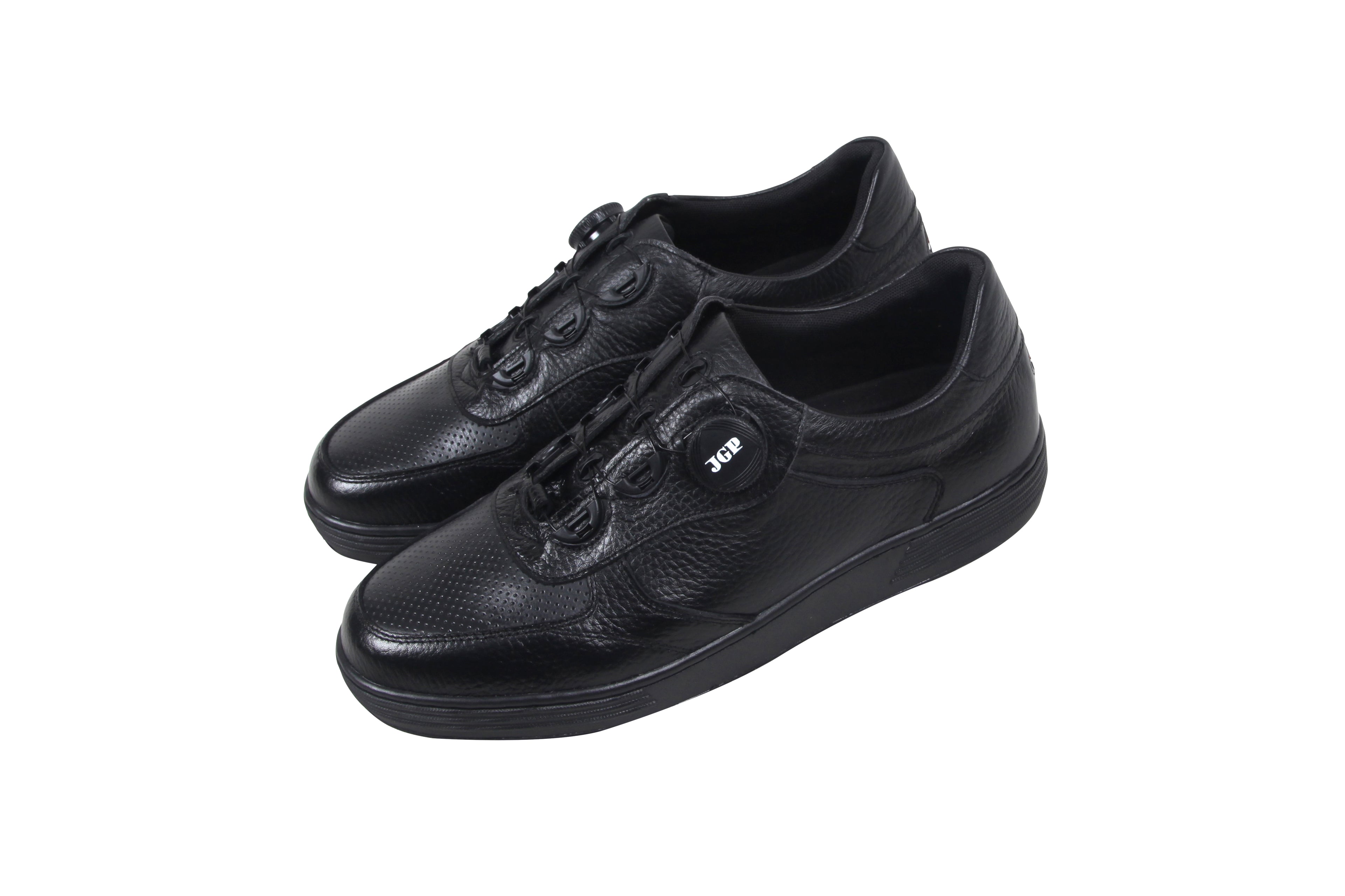 Men's No-Lace Sneaker M709 <BLACK><WHITE><BLK&WHT>